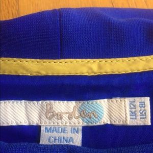 Boden Royal Blue Dress like new condition